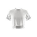 V2-WOMAN CROP TOP SHORT SLEEVES TRAINING & COMPETITION  CUSTOM TEAM
